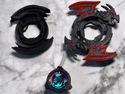BEYBLADE X | RED-EYES BLACK DRAGON | CX OVER BLADE