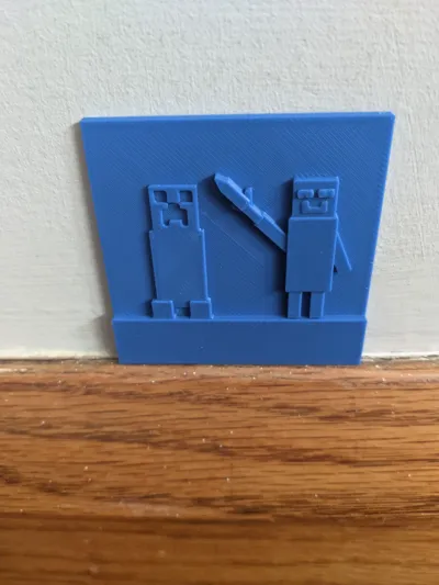 2D Minecraft creeper image by alexoroot - MakerWorld