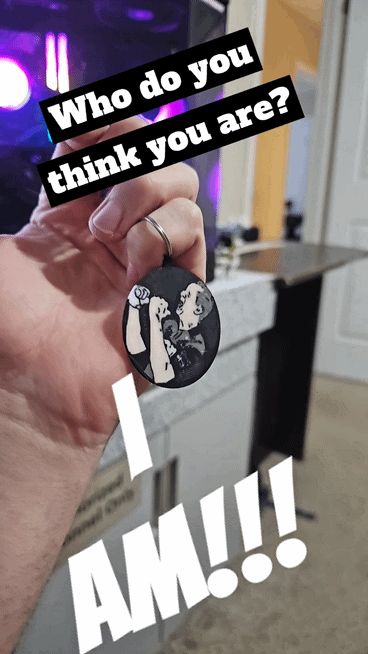 Who do you think you are? I AM!