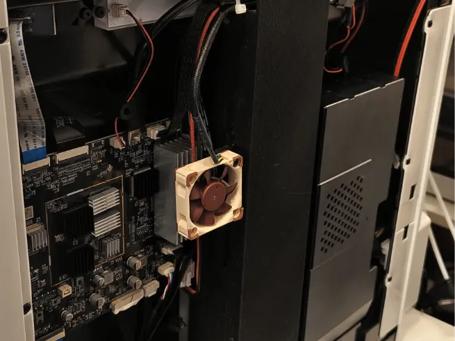 Snapmaker u1 mainbord insulation and cooling 