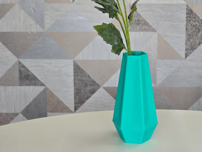 Modern Hexagon Vase