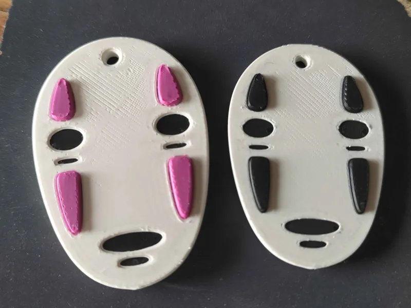 Cute Kaonashi / No-Face Keychain