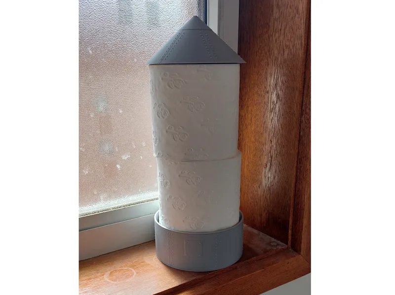 Toilet roll storage, Silo