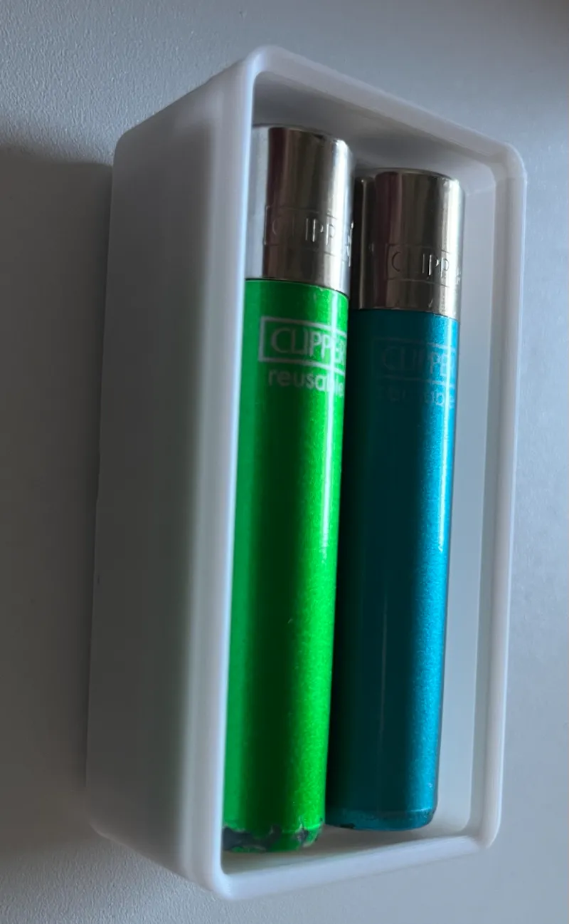 Gridfinity bin Clipper Lighter