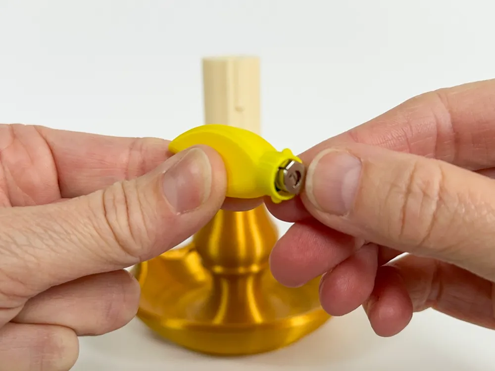 LED Candles with Magnetic Matches to "light" them - Free 3D Print Model ...