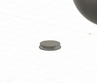 Snap In Cap for Ball, Plate 1 Supports, Plate 2 No Supports 