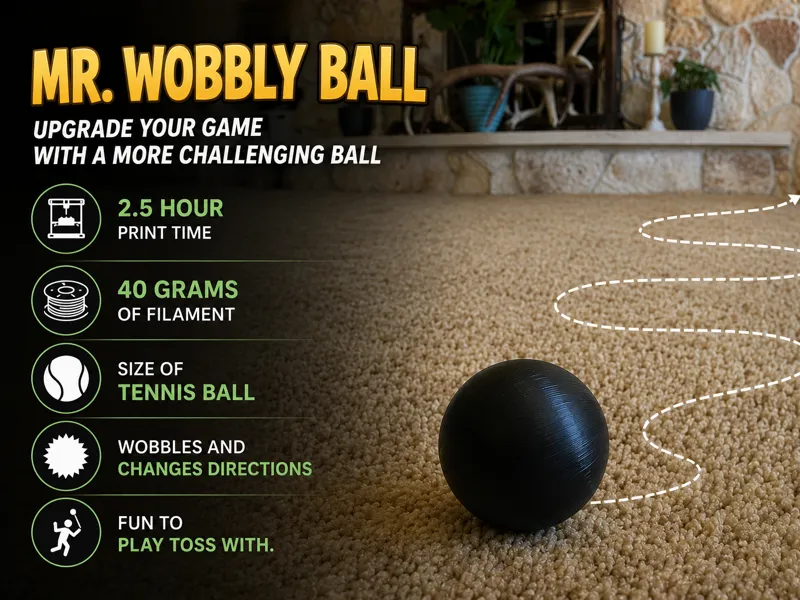 Mr. Wobbly Ball The Ultimate Upgrade for Play. 