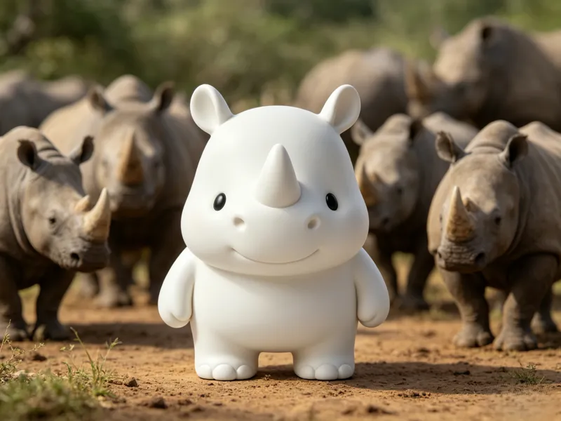 Chibi Little Rhino
