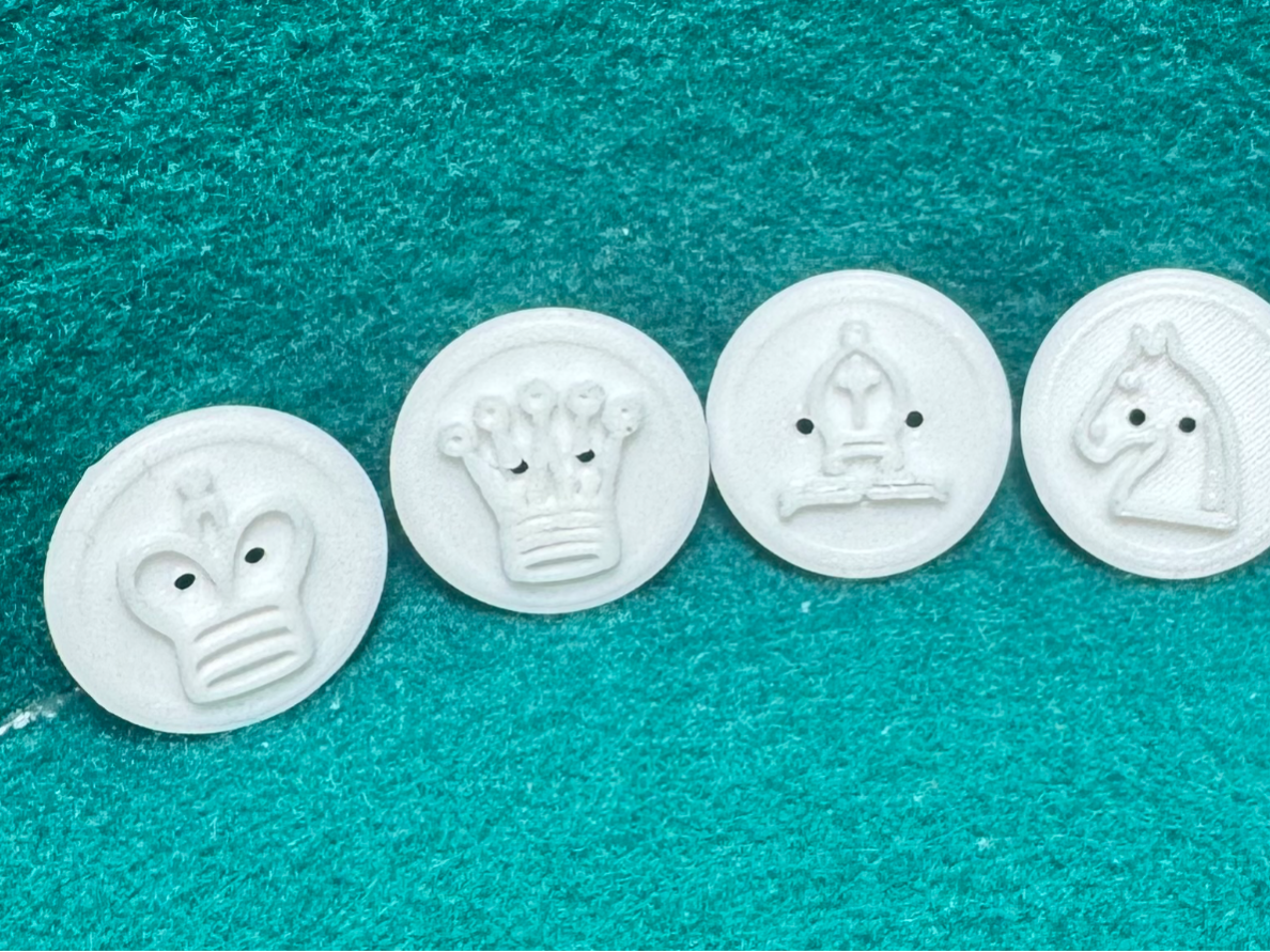 BUTTONS! Chess icon button set. Just the thing.