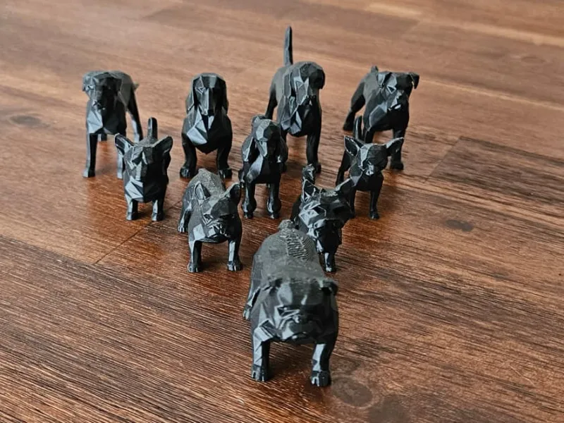 Low-poly Canine Crew