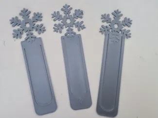 Snowflake bookmark