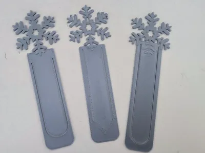 Snowflake bookmark