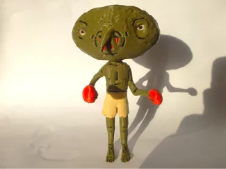 Clarence Claymore from The Big Lez show