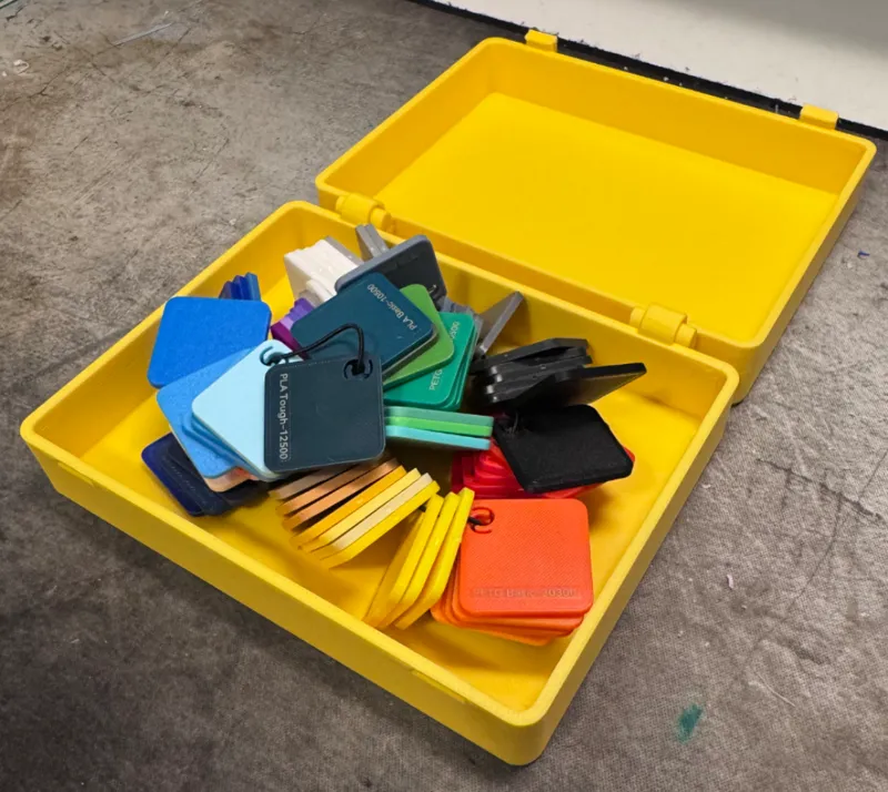 Tough Case midsize with latches, print in place