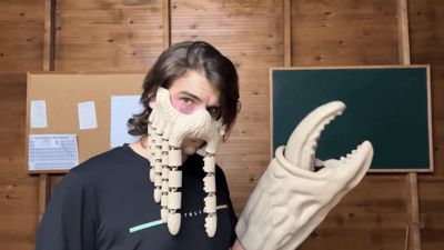 Davy Jones Functional Crab Claw Halloween