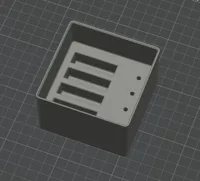 V2 höher als V1 - PETG - 0.2mm layer, 2 walls, 15% infill