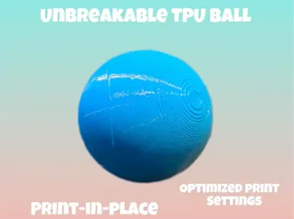 Unbreakable TPU Ball