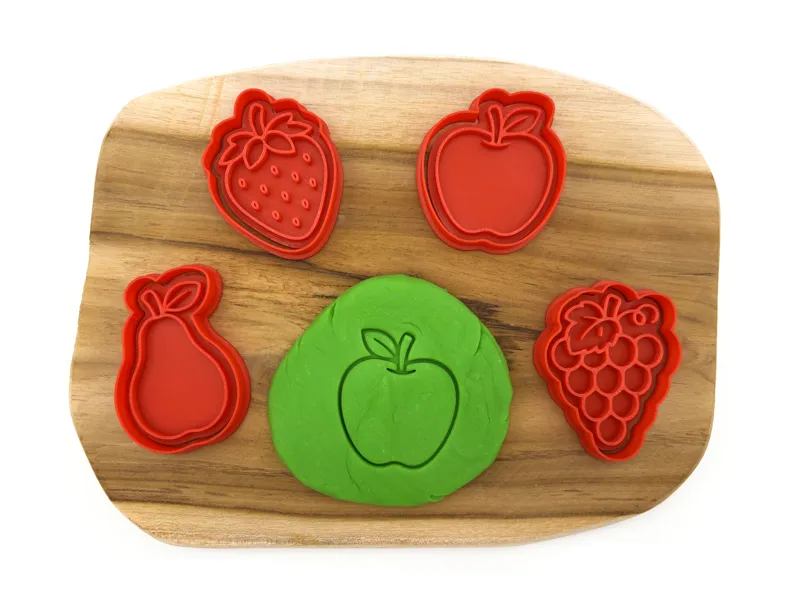 Fruits cookie cutters (Nick's cookie cutters)
