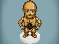 C-3PO with Base
