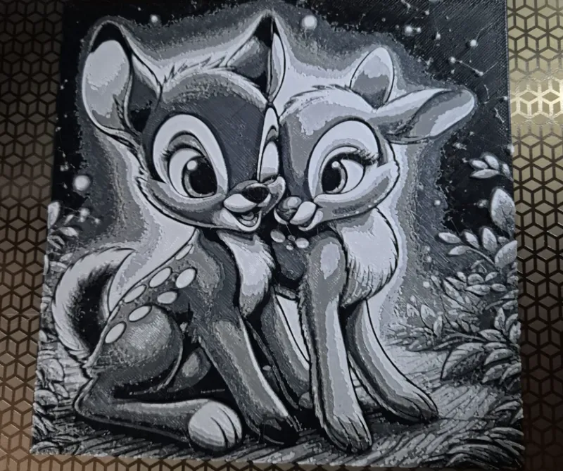 Bambi and Feline