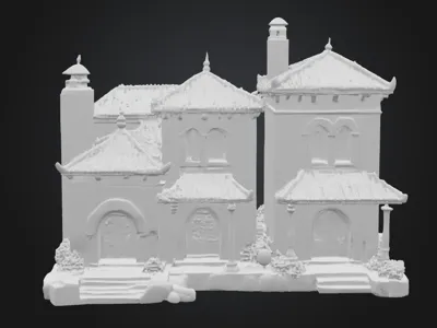 Ottoman Empire town house model