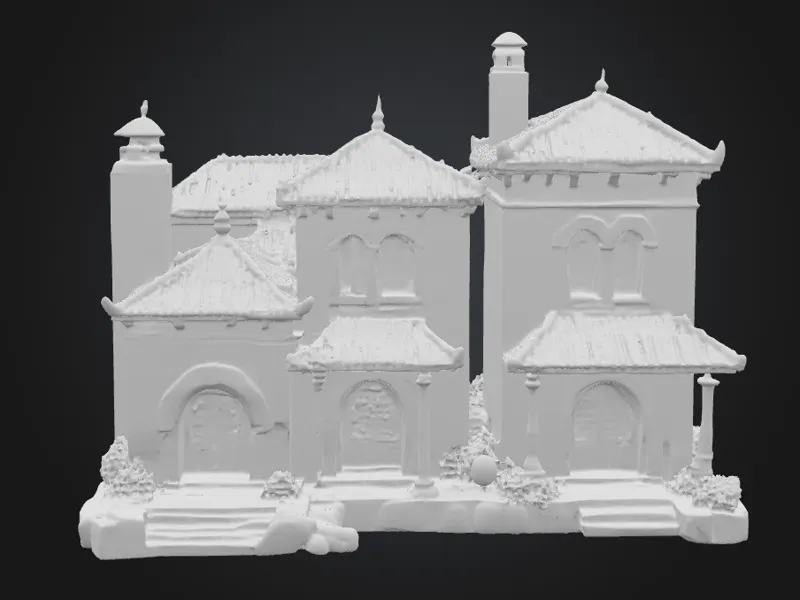 Ottoman Empire town house model