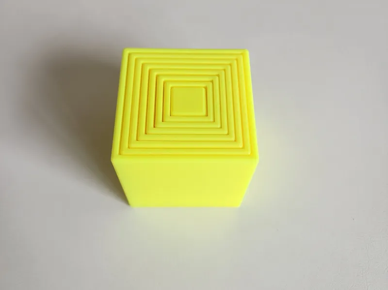 Nested Square Sorting Toy