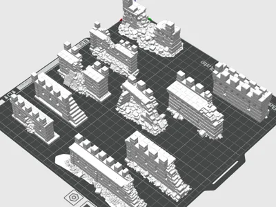 Fortified Wall Collection - D&D Board Game