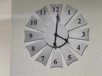 Windmill Wall Clock