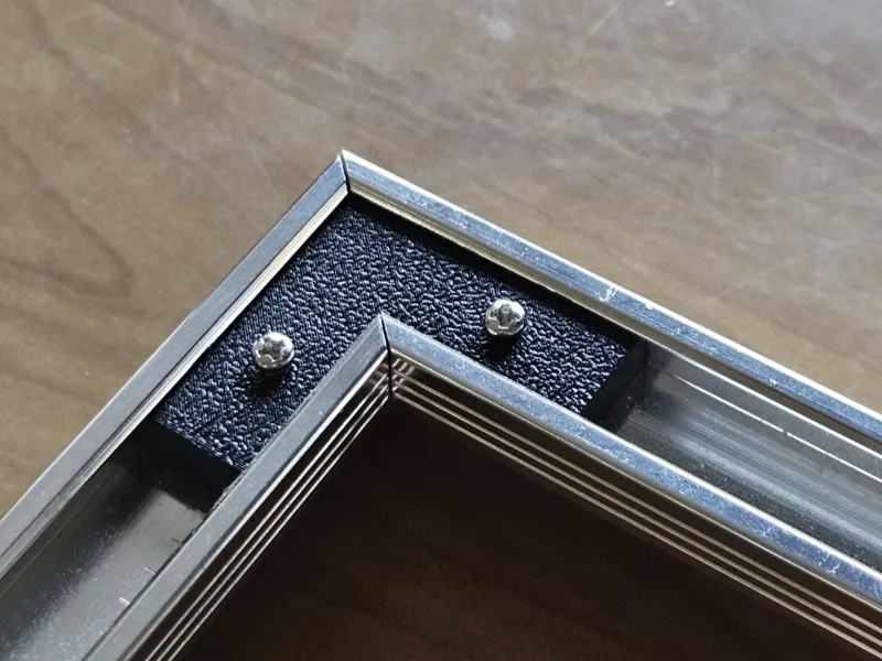 Nielsen Aluminum Picture Frame Corner Bracket