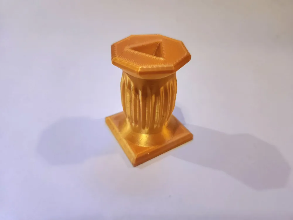 Calibration Cube Display Stand by Henderson Modeling MakerWorld