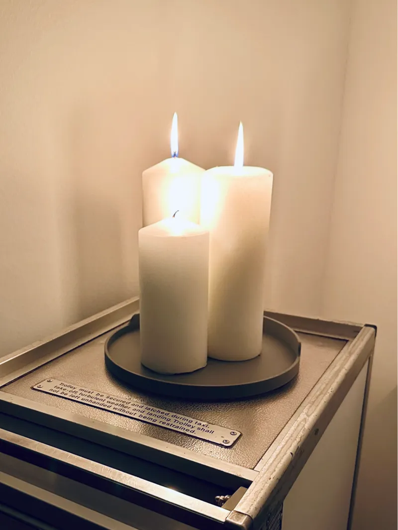 Minimalistic Candle Tray