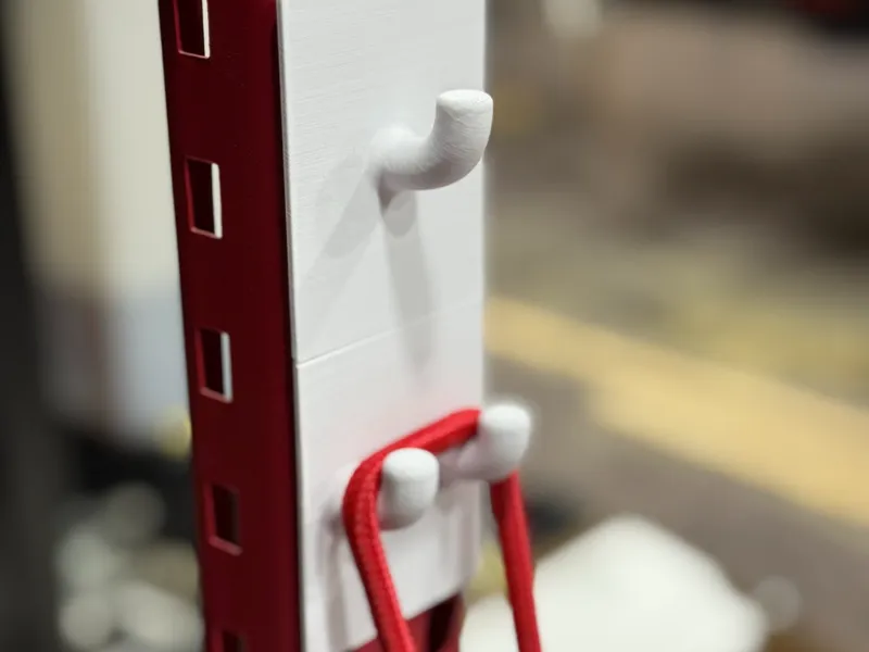 Husky Storage Shelf Front Mounted Hooks