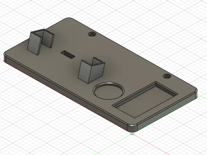 Gaggia top cover without funnel (gaggiuino mod)