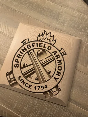 Springfield Timber Logo springfield logo 11inch big - Free 3D Print Model - MakerWorld