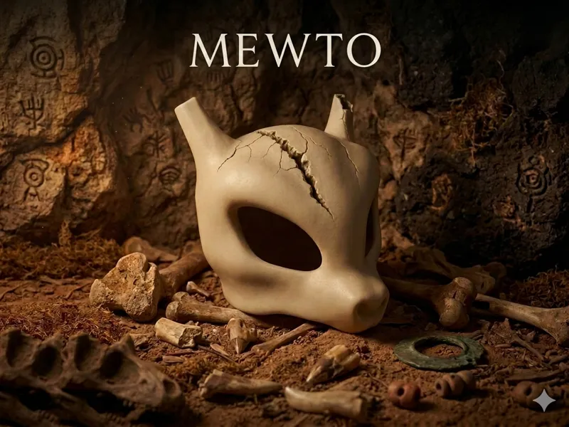 Mewto Skull Collection / Cráneo de Mewto 3D