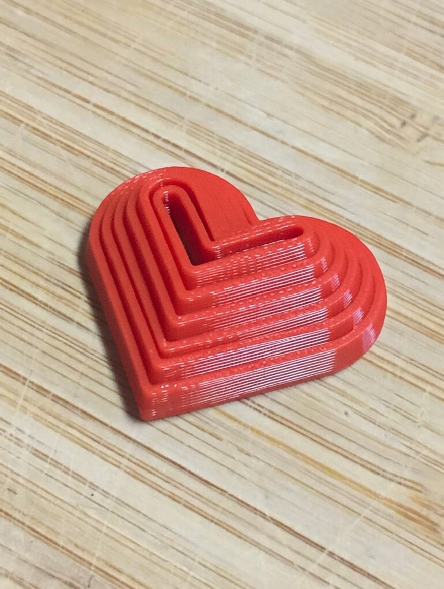 Miniatura 6 do modelo 3D Mini heart fidget