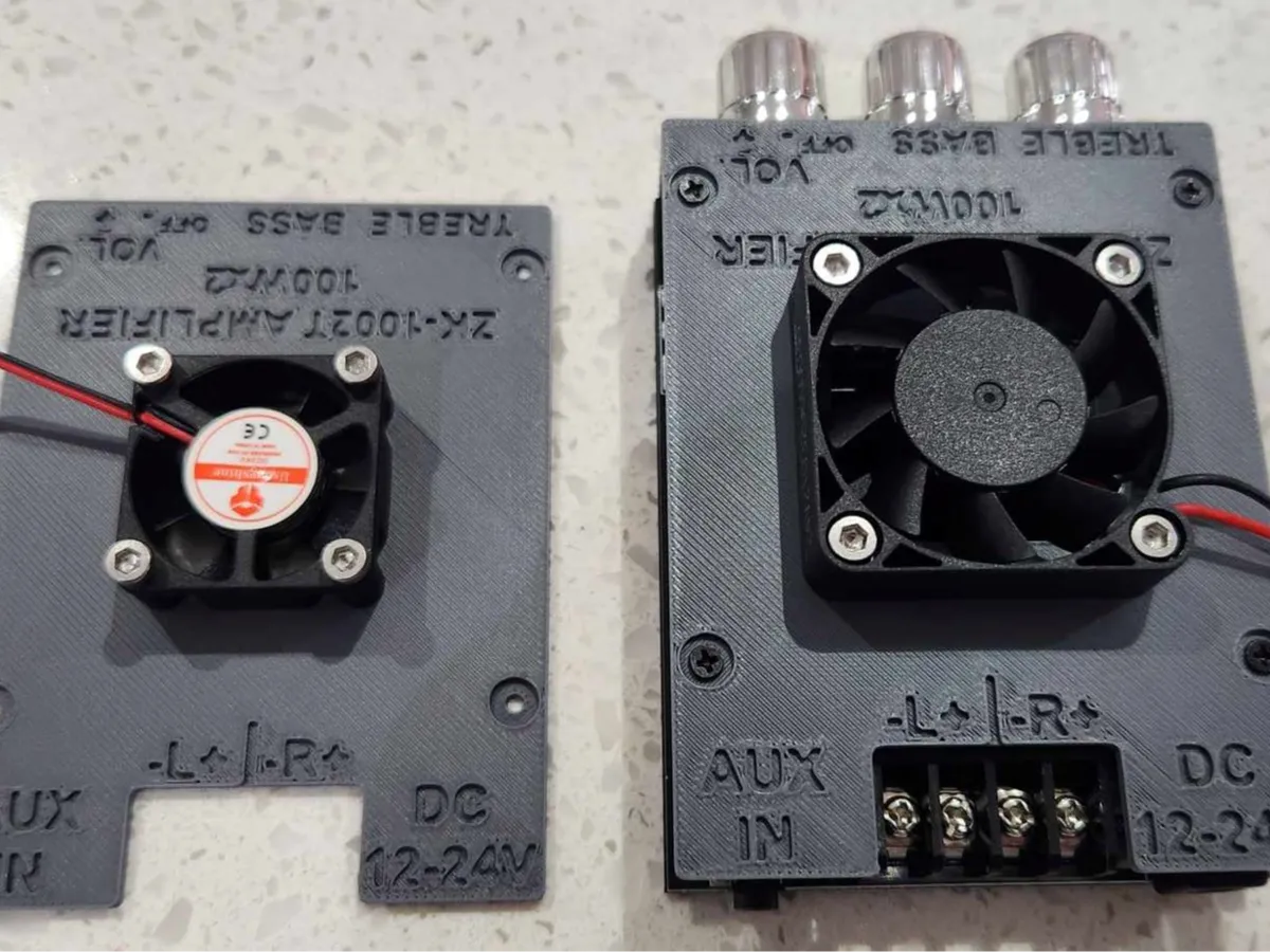 Plaque de ventilation pour ampli ZK-1002T