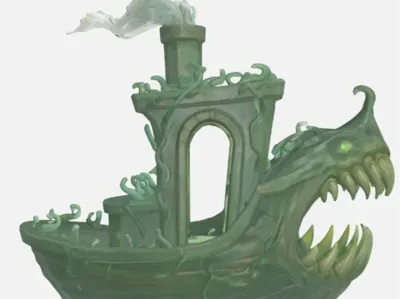 terrifying shark benchy