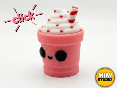 Milkshake Clicker + Keychain Version