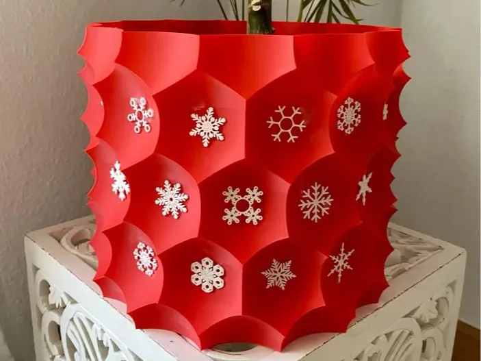 Christmas Remix Anti-sphere Plant pot and Planter.