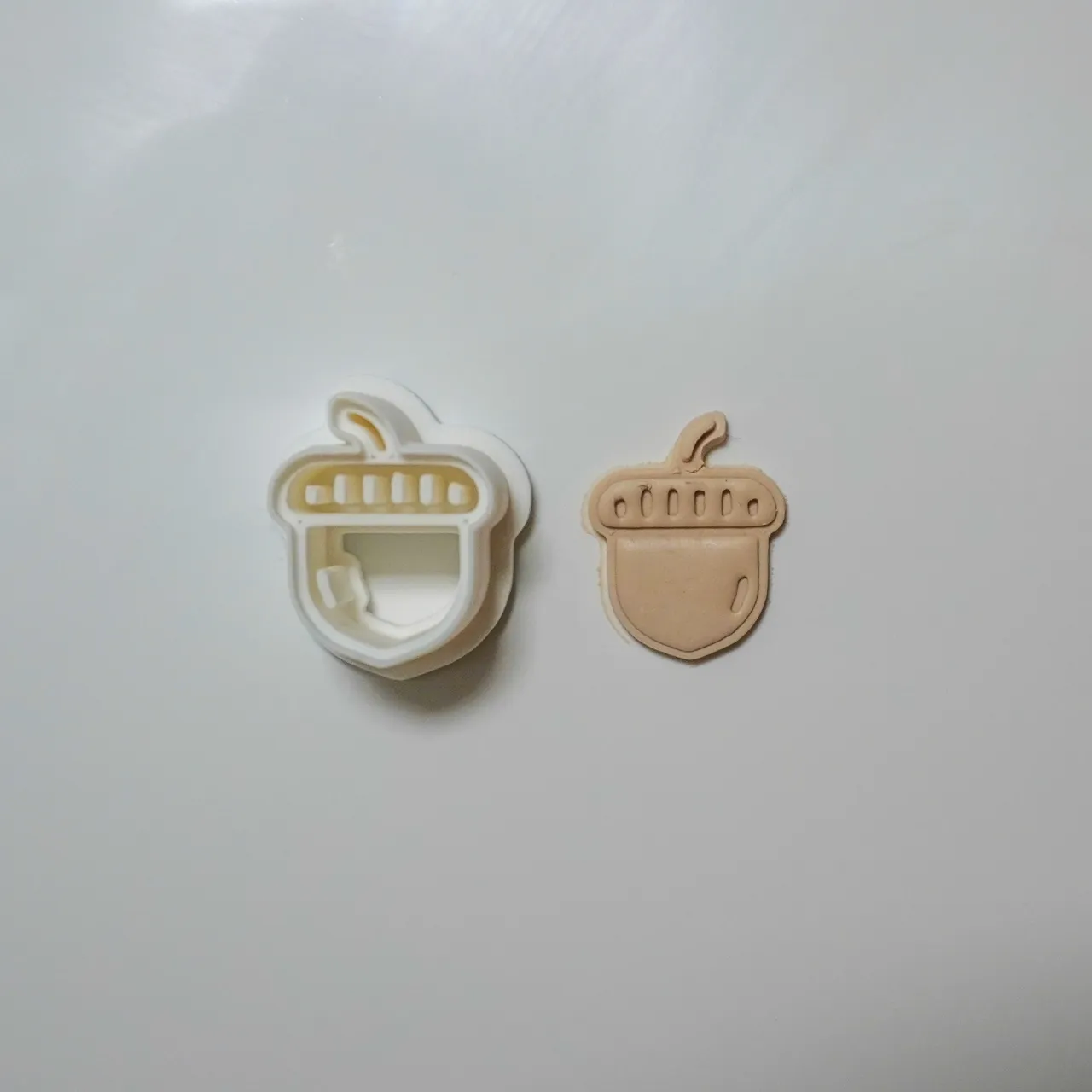 Acorn Polymer Clay Cutter Earrings Necklaces view 3