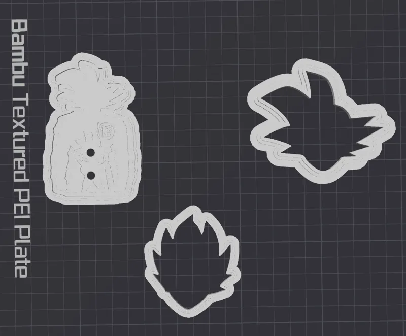 Dragonball cookie cutter Collection in Work