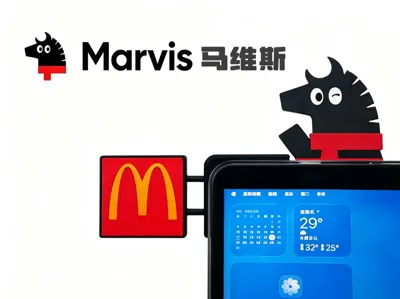 Desktop notebook decoration - Marvis