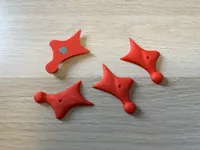 1 hold, 12x2mm magnet, 0.08mm layer, fuzzy skin