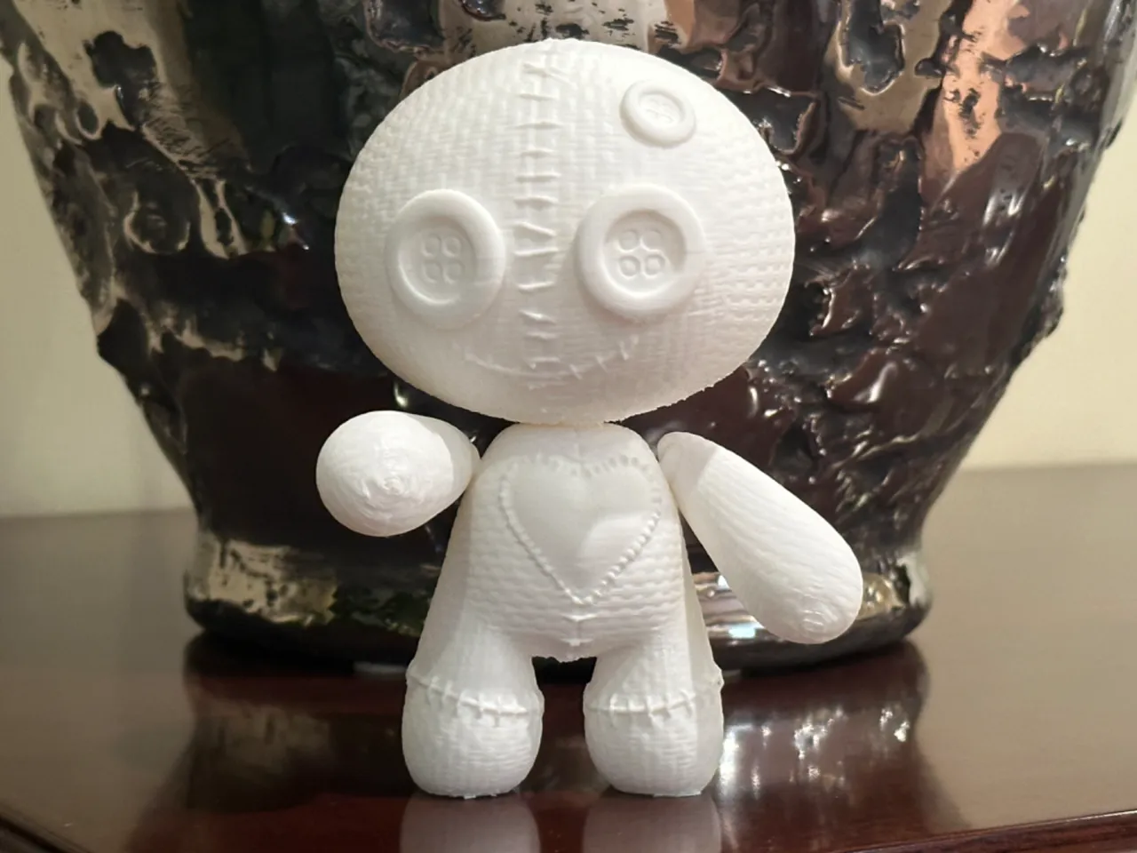 Cute Articulated Voodoo Toy (print-in-place) view 3