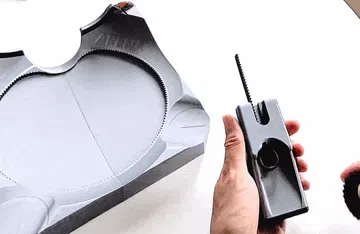 Letrero o emblema decorativo: Gyro - Freehand Launcher ( Left / Right Spin ) — vista de referencia 4