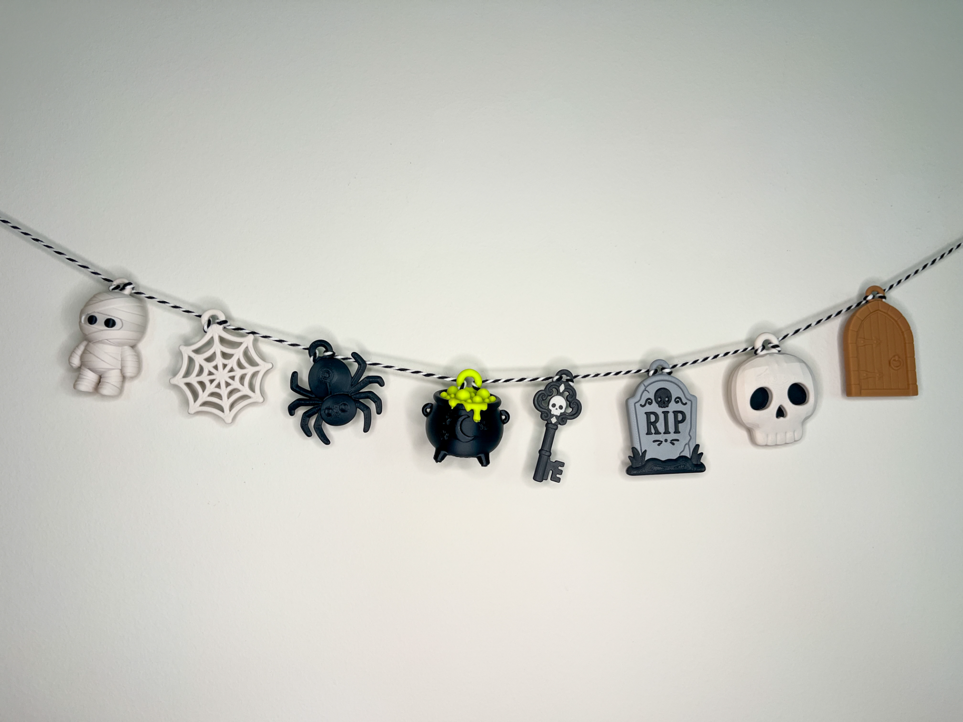 Halloween Garland Expansion Pack, 8 Designs - 1