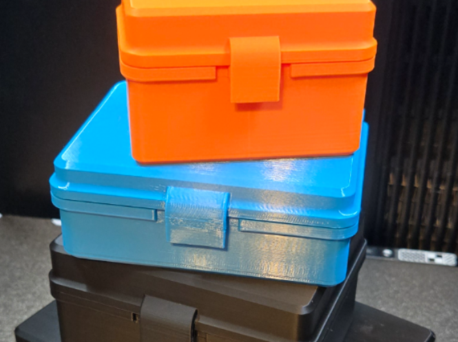 Print in Place hinged box (No Hardware needed)