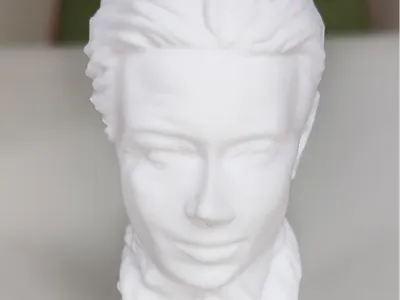 Bust of Simone de Beauvoir